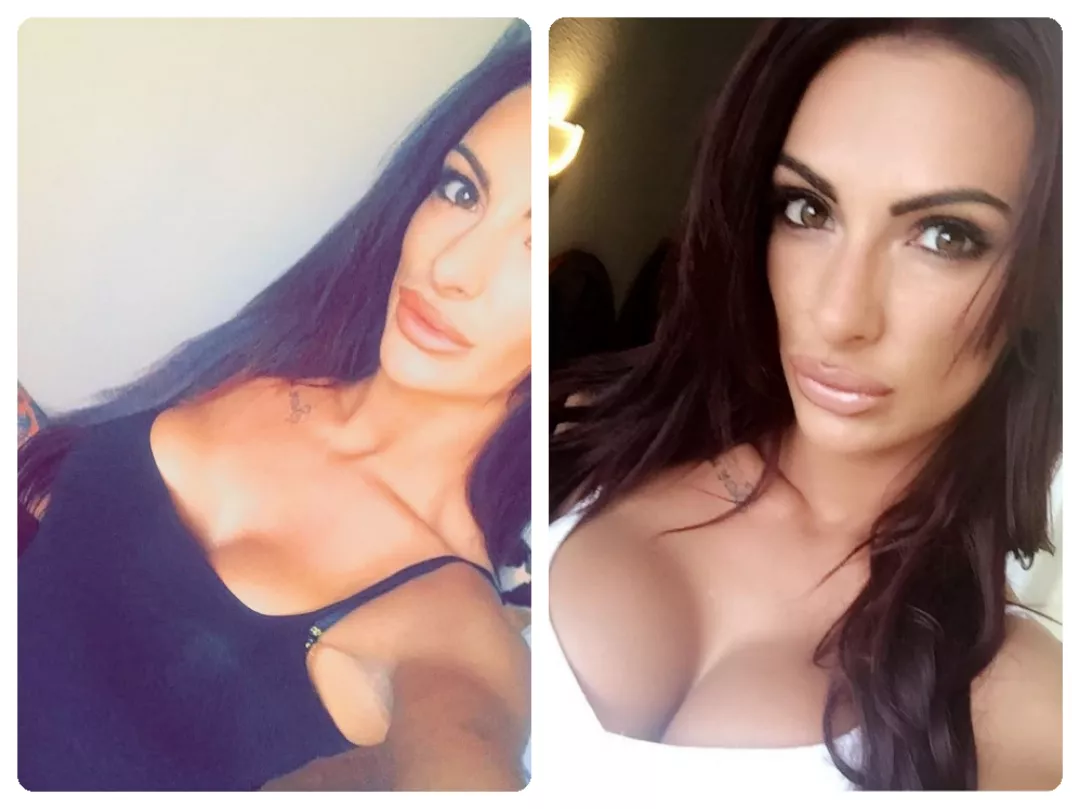 before/after of me
