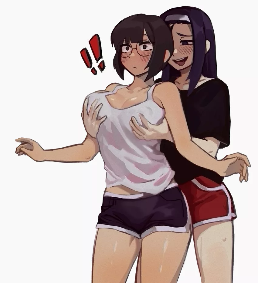 Copping a friendly feel (ricebug 1821) [original]