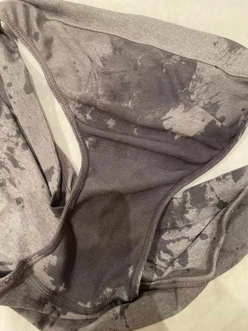 (F)irst time posting the aftermath of my panty wetting fetish x