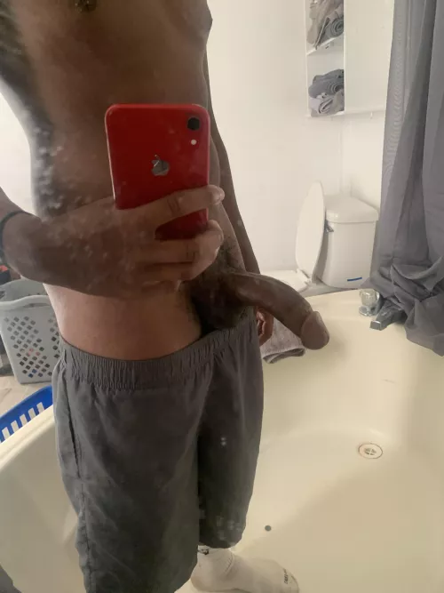 found a life size tootsie roll in my mirror