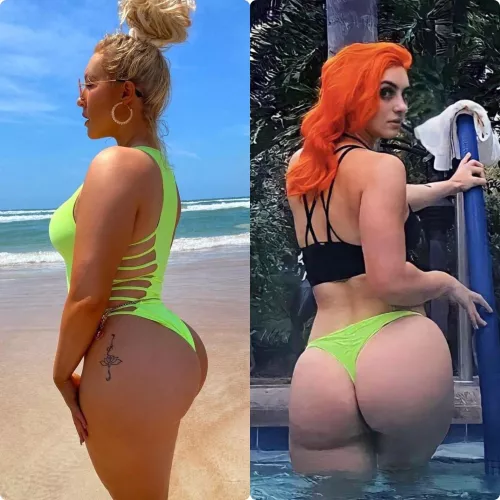 🟢Green never looked so good 🍑