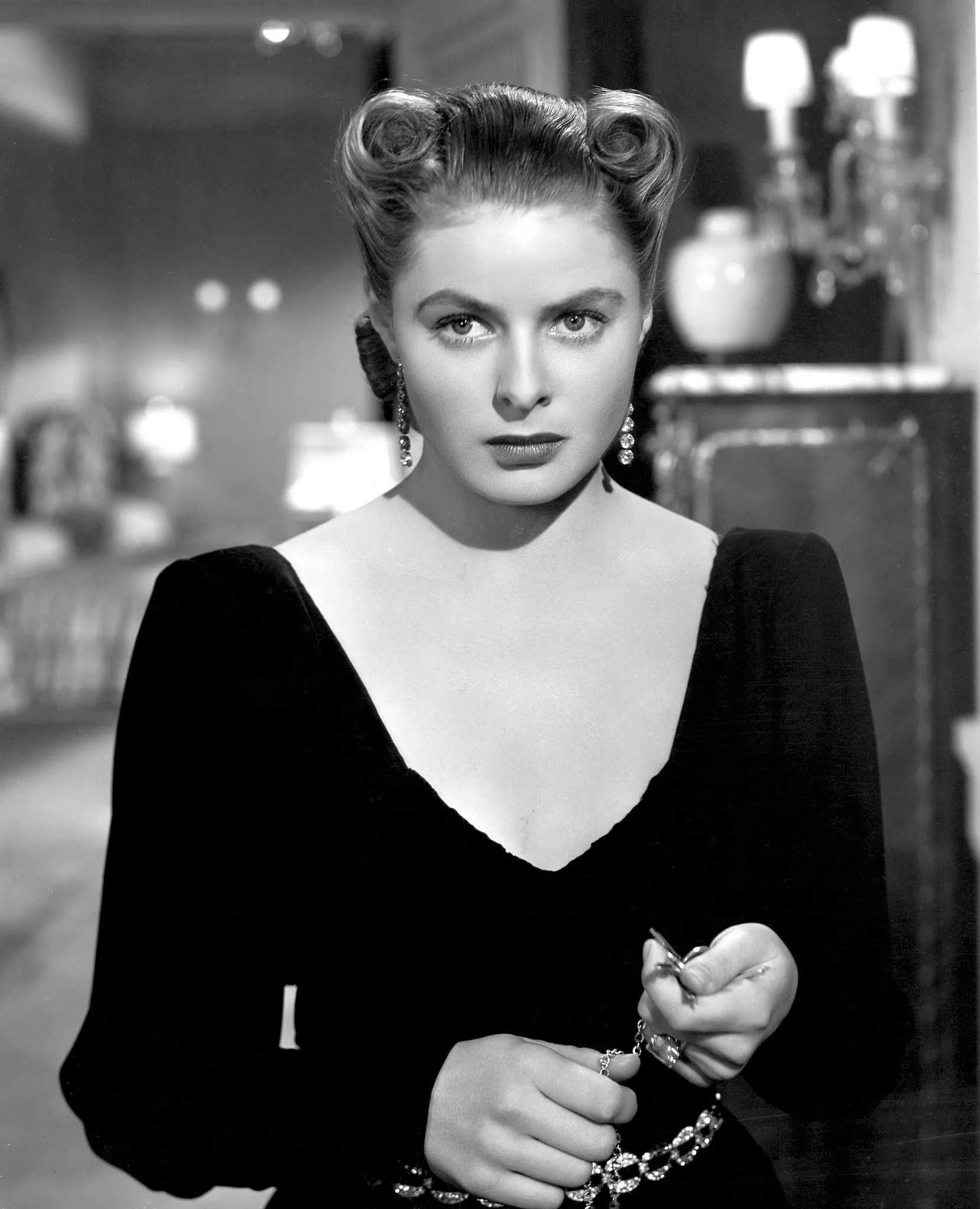 Happy birthday to the beautiful Ingrid Bergman (pictured here in 1946).