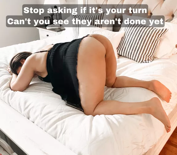 It’s rude to jump line