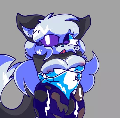 Lucy The Jackal (art is by me, idk if ocs are allowed but here)