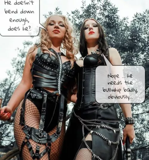 Time to use my whip on you