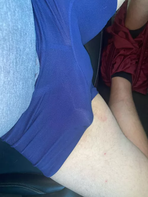 Watching porn in my backseat!