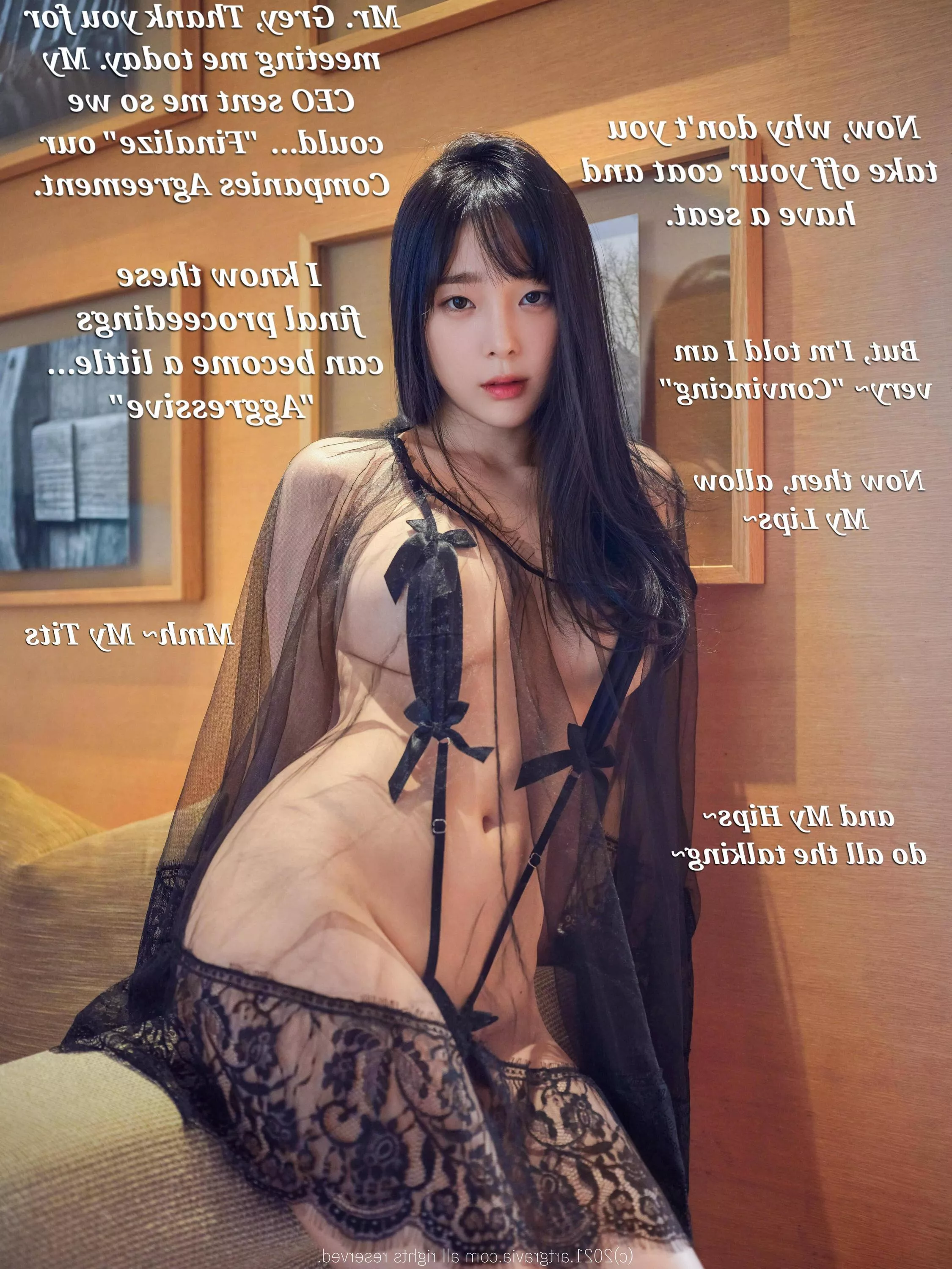 Your wife's boss always sends her to Your wife's boss always sends her to