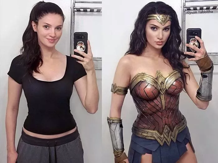 Alyson Tabittha before and after, she's amazing😍