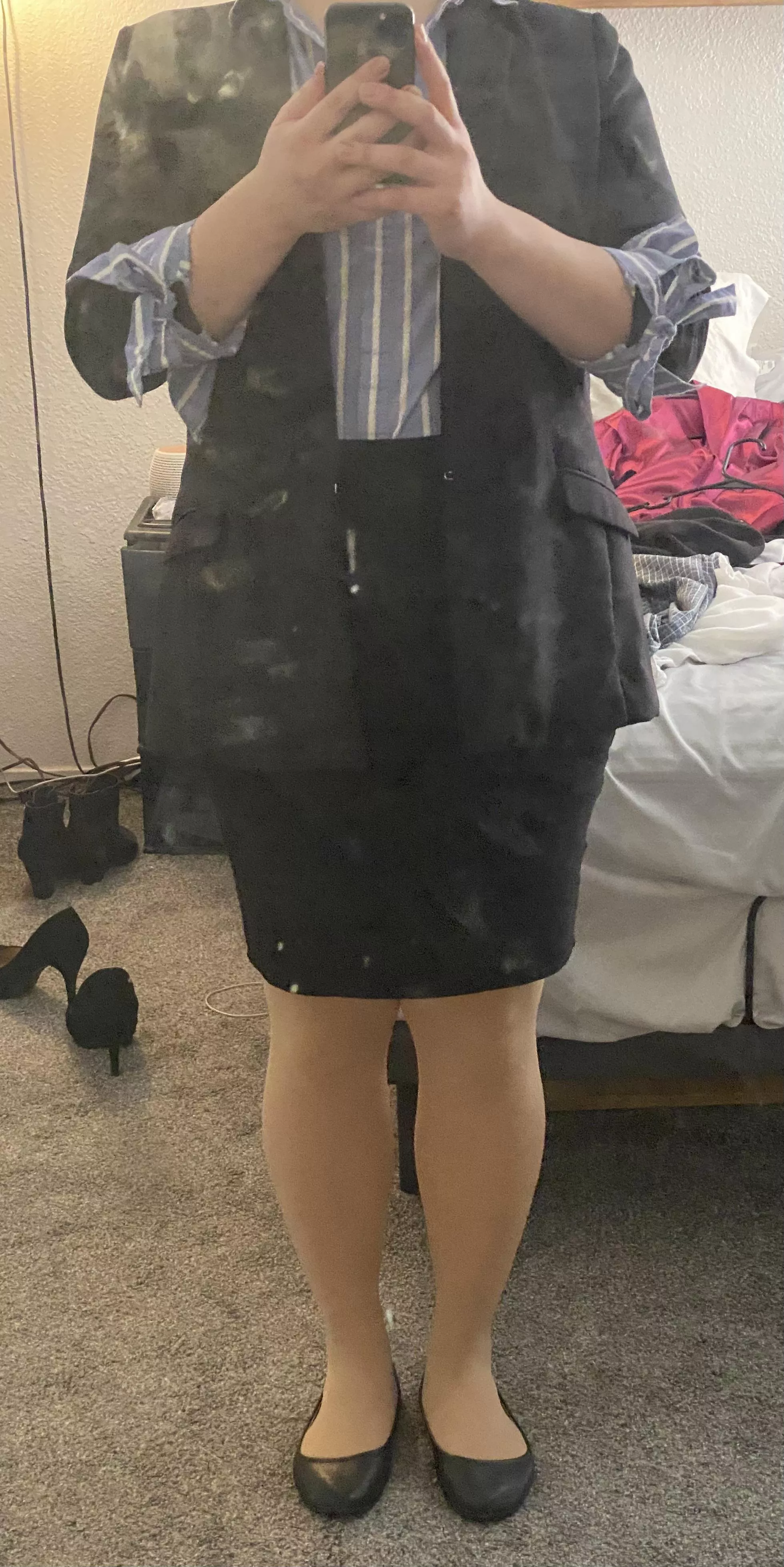 Does anyone else find themselves most humiliated when dressed modestly? My cheeks were burning all day😳
