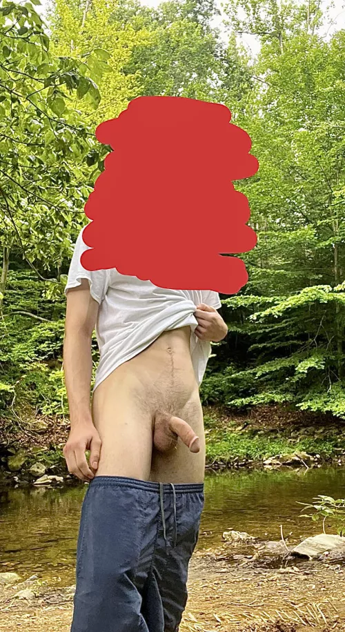Flashing on the trail. What would you do if you were with me?
