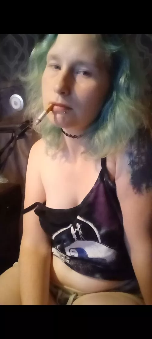 Last smoke before bed