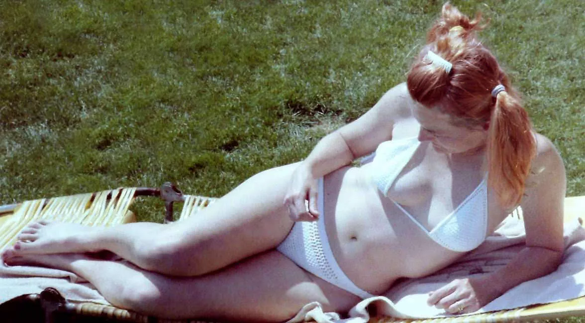 Long summer days in my favorite crochet bikini...