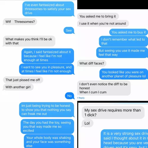 My wife acted offended when I told her I wanted a MFM threesome but I got the vibe she was turned on by it. What’s my next move?