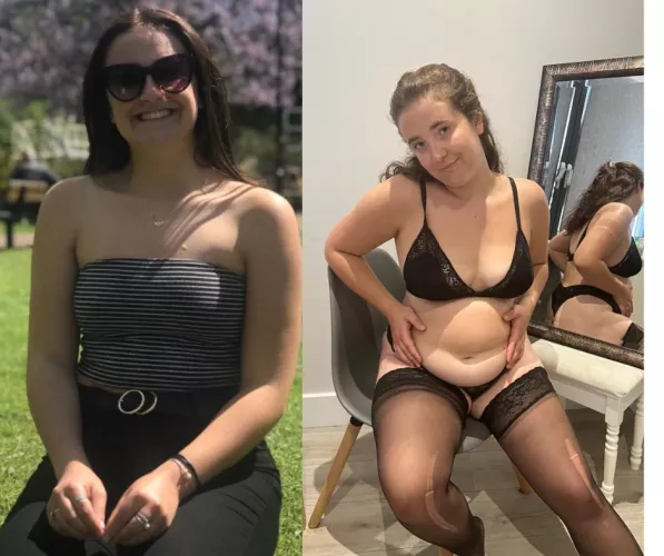 Really pushing towards my goal weight 🙊😅