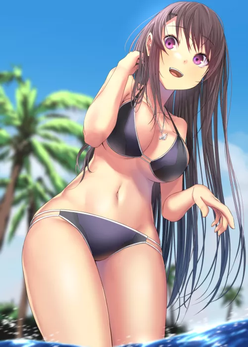 Tobisawa Misaki Bikini Cutie (Zombie mogura) [Ao no kanata no four rhythm]