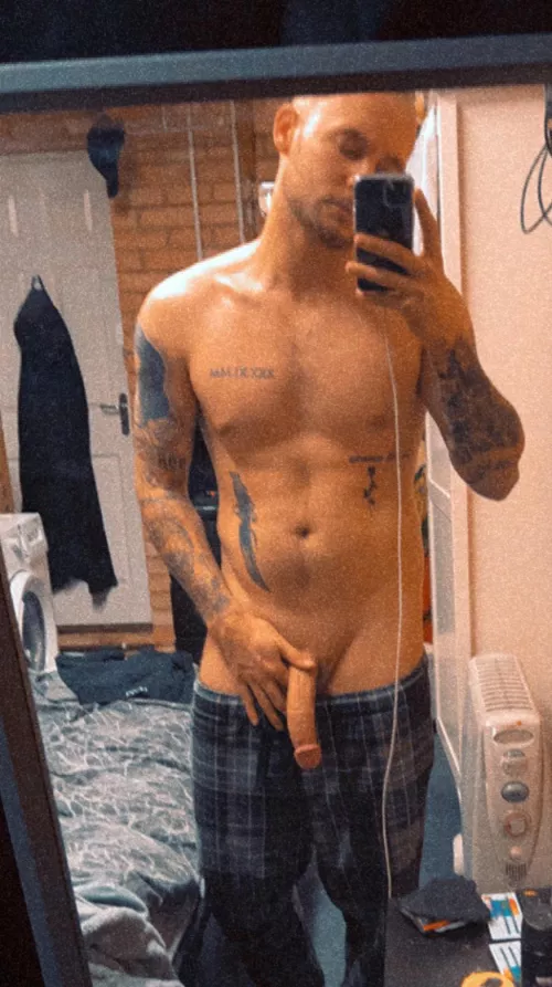 What you doing if you walk in on [m]e like this? (oc)