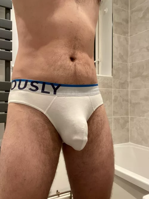 And this is why I like to wear these briefs in the locker room