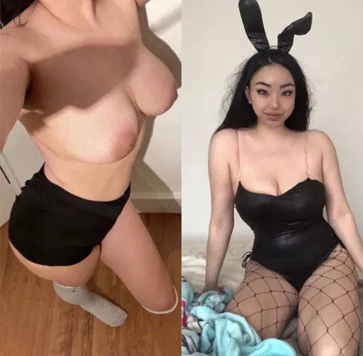 Anyone interested in breeding a curvy asian?🥺