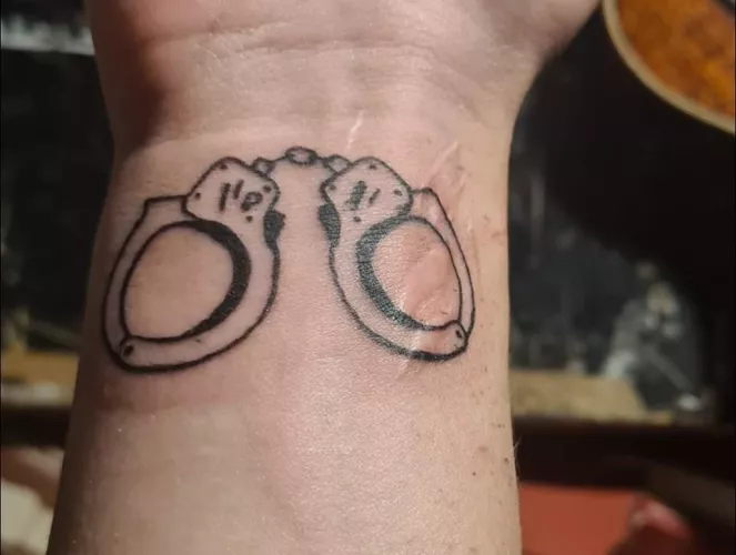 got my first bdsm tattoo.