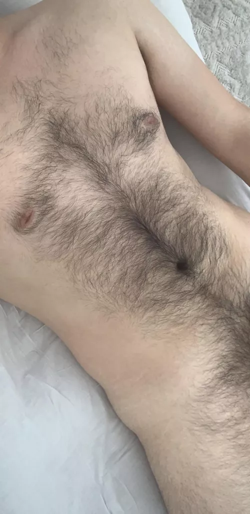 Hey. Would love to see drawings of me and see how the hairiness would look there.