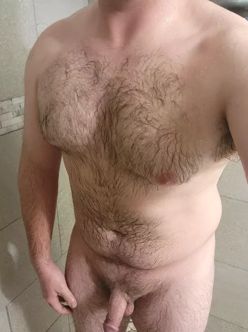 I got all wet for you this morning.