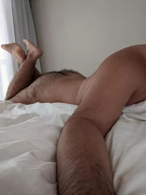 just relaxing 😎 🐦@gay_hairy_ ass