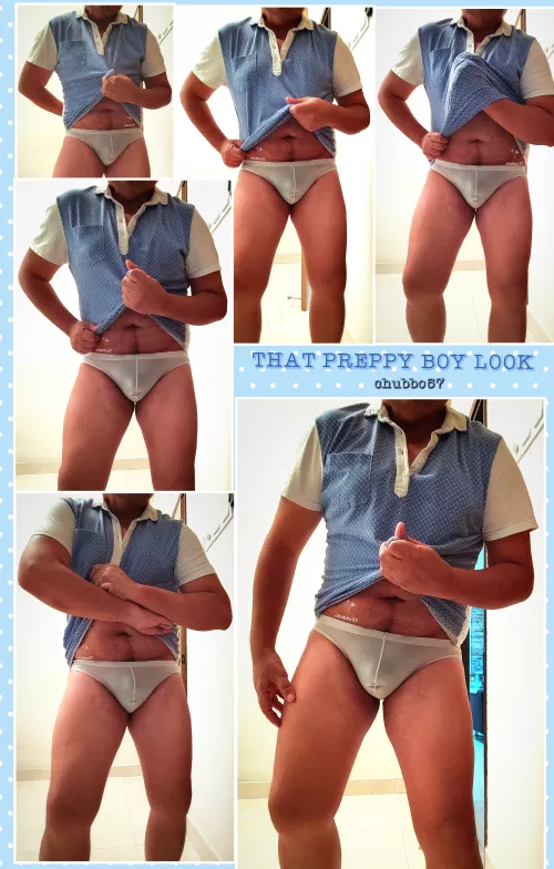 Kink: Underwear. Older boys can look preppy too. 😅📚📖🎓👓