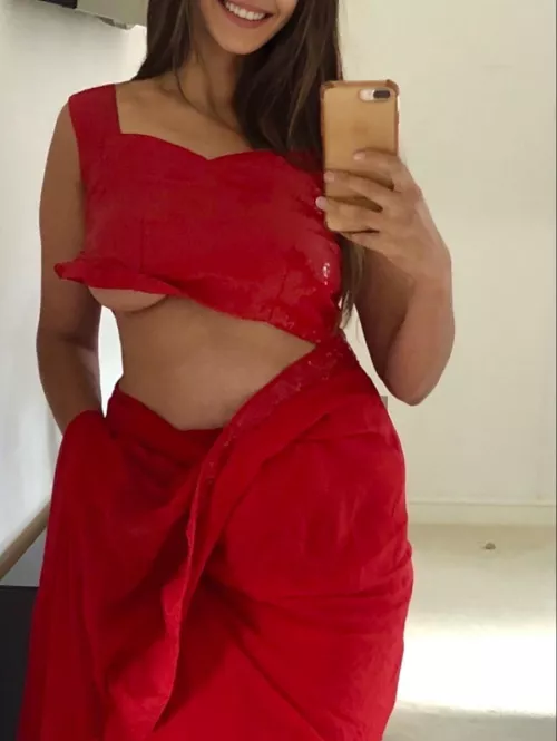 A little underboob never hurt anyone...😉 British Punjabi Indian
