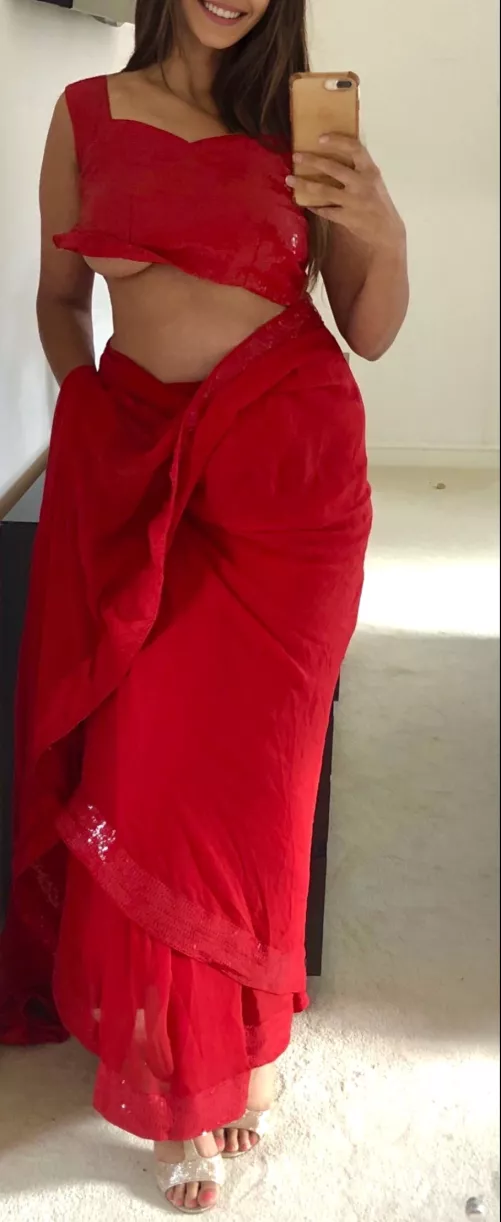 A little underboob never hurt anyone...😉 British Punjabi Indian