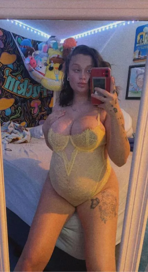 Does the lingerie look good on me while pregnant?๐ฅบ