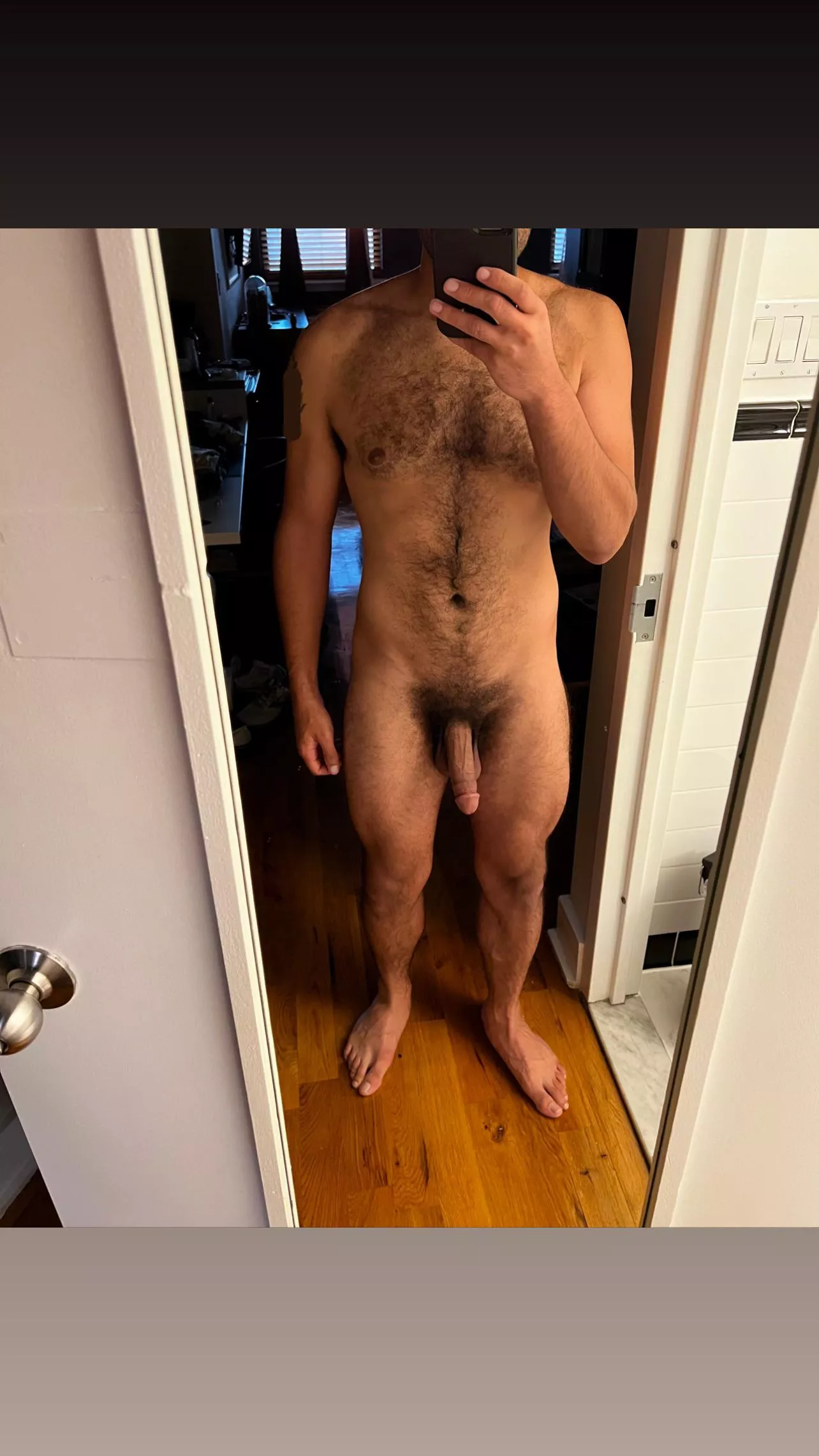 Honest question: shave the bush off completely? Trim? Leave it?