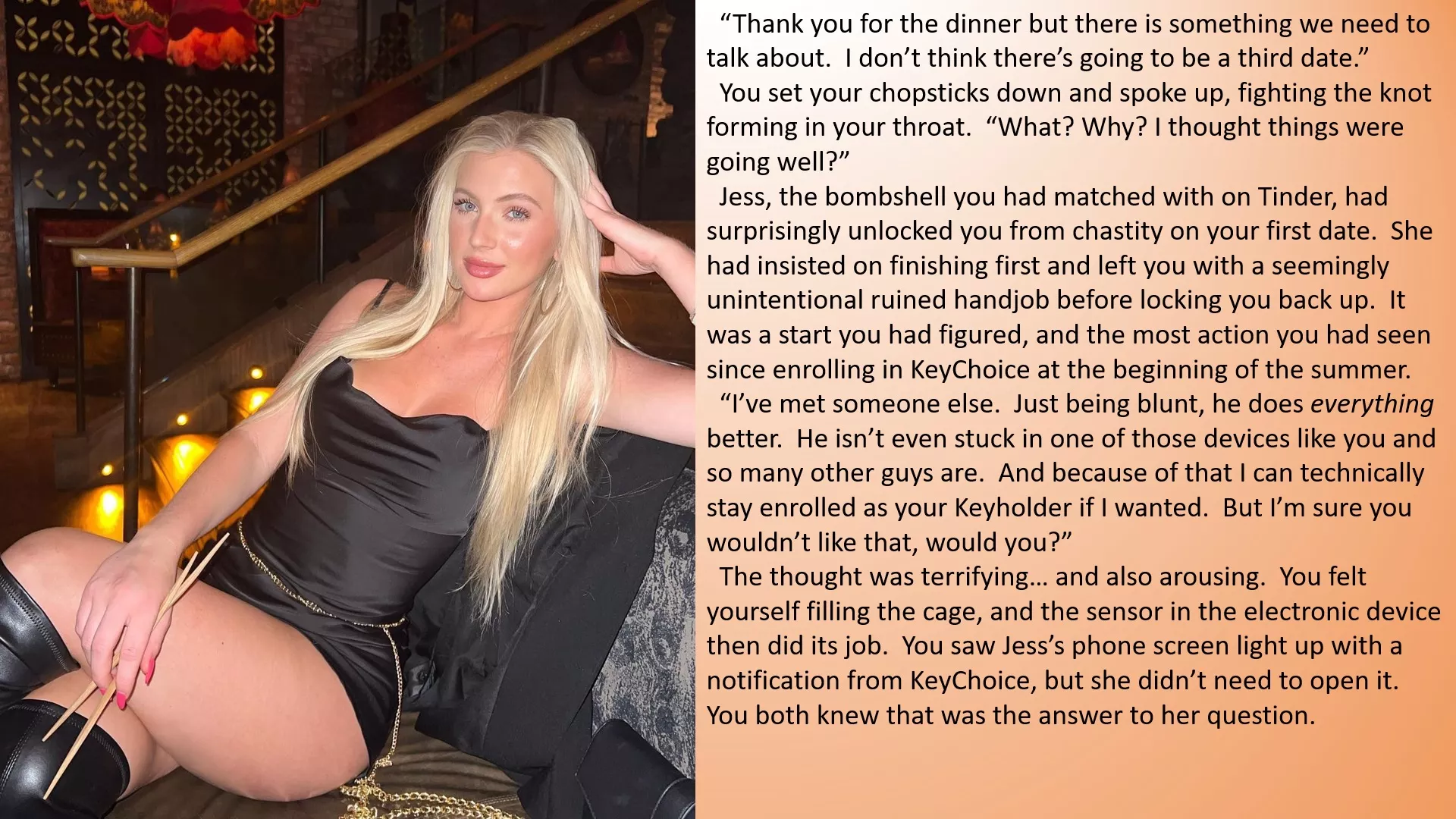 KeyChoice: Dumped