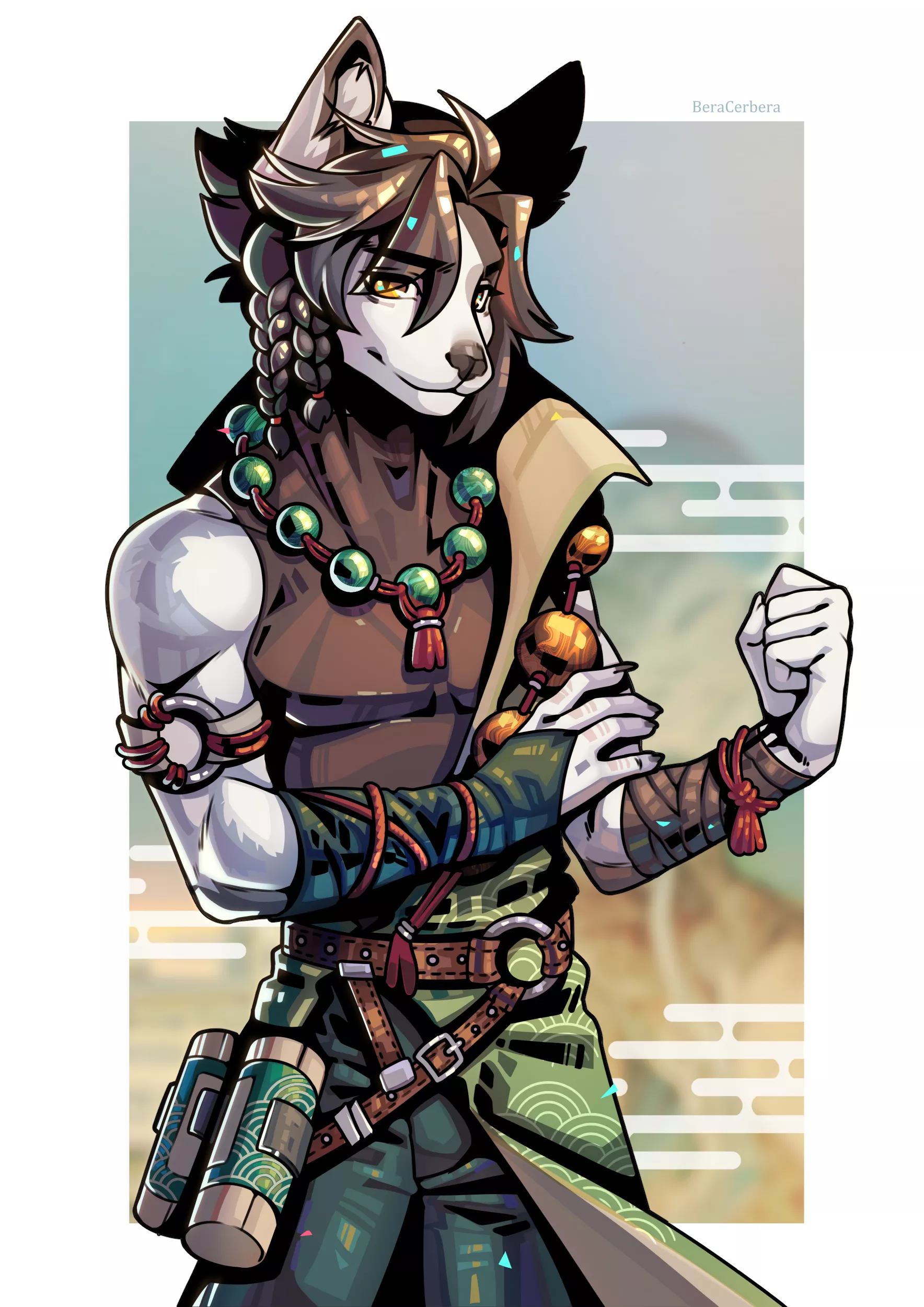 Monk (art by me)