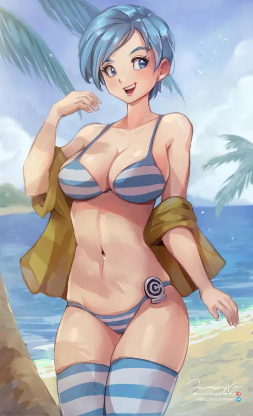 Summer ain’t over & Bulma still got it (Jammeryx)