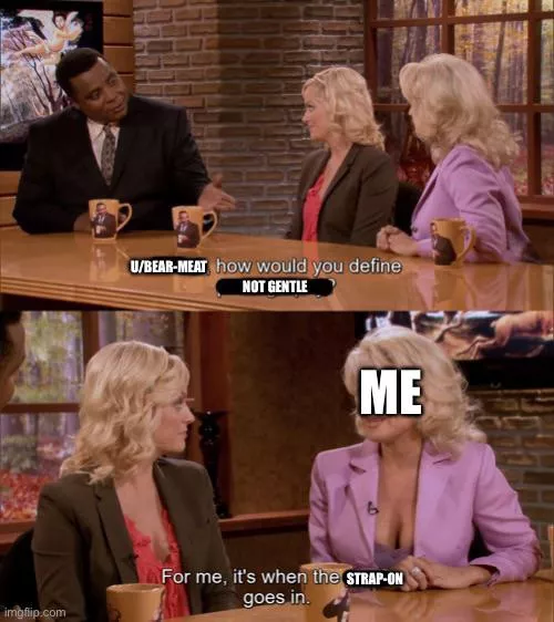 This is for the two people who felt the need to tell me they think spanking and some light degradation can’t be gentle fdom