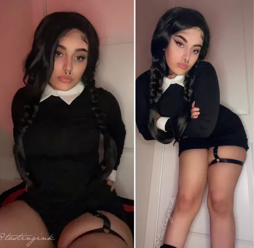 Wednesday from the Addams Family by @tastingink