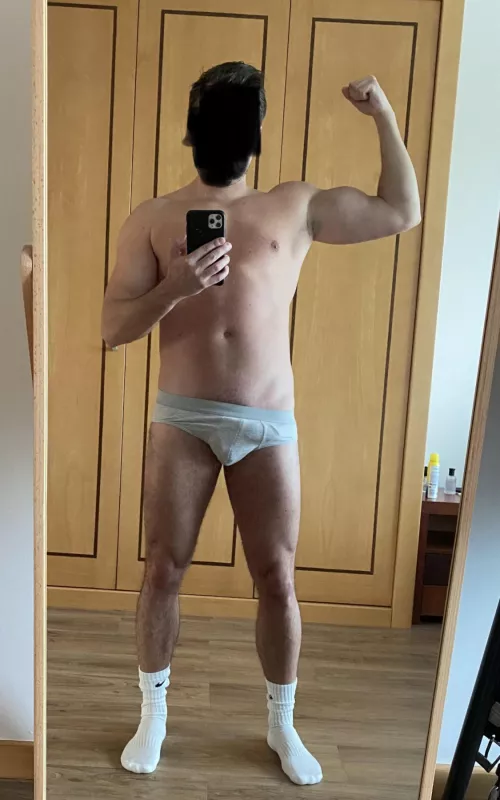 after gym pic 💪 how is my biceps