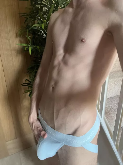 Do we like the new jockstrap? 🍑