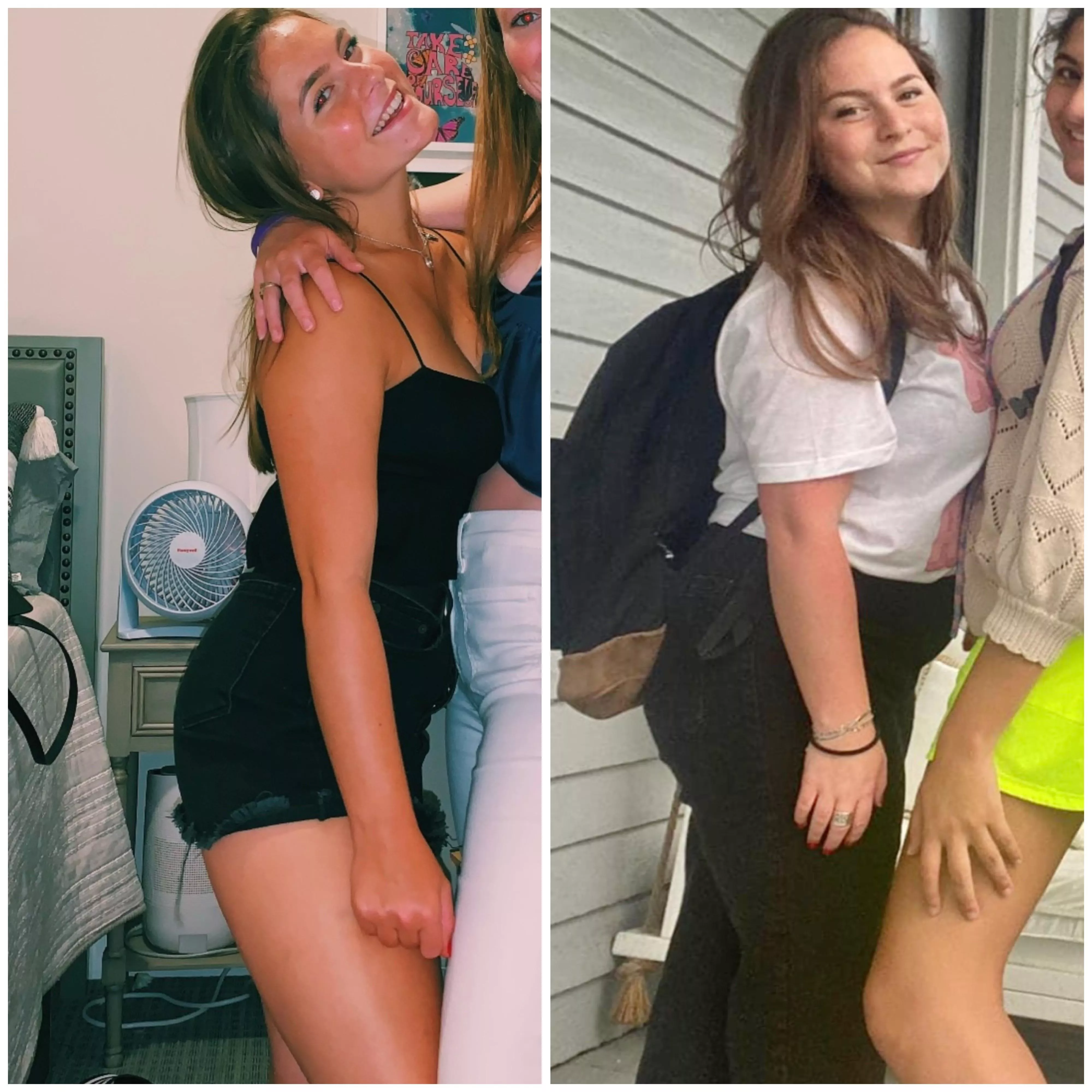 How is my weight gain noticeable?