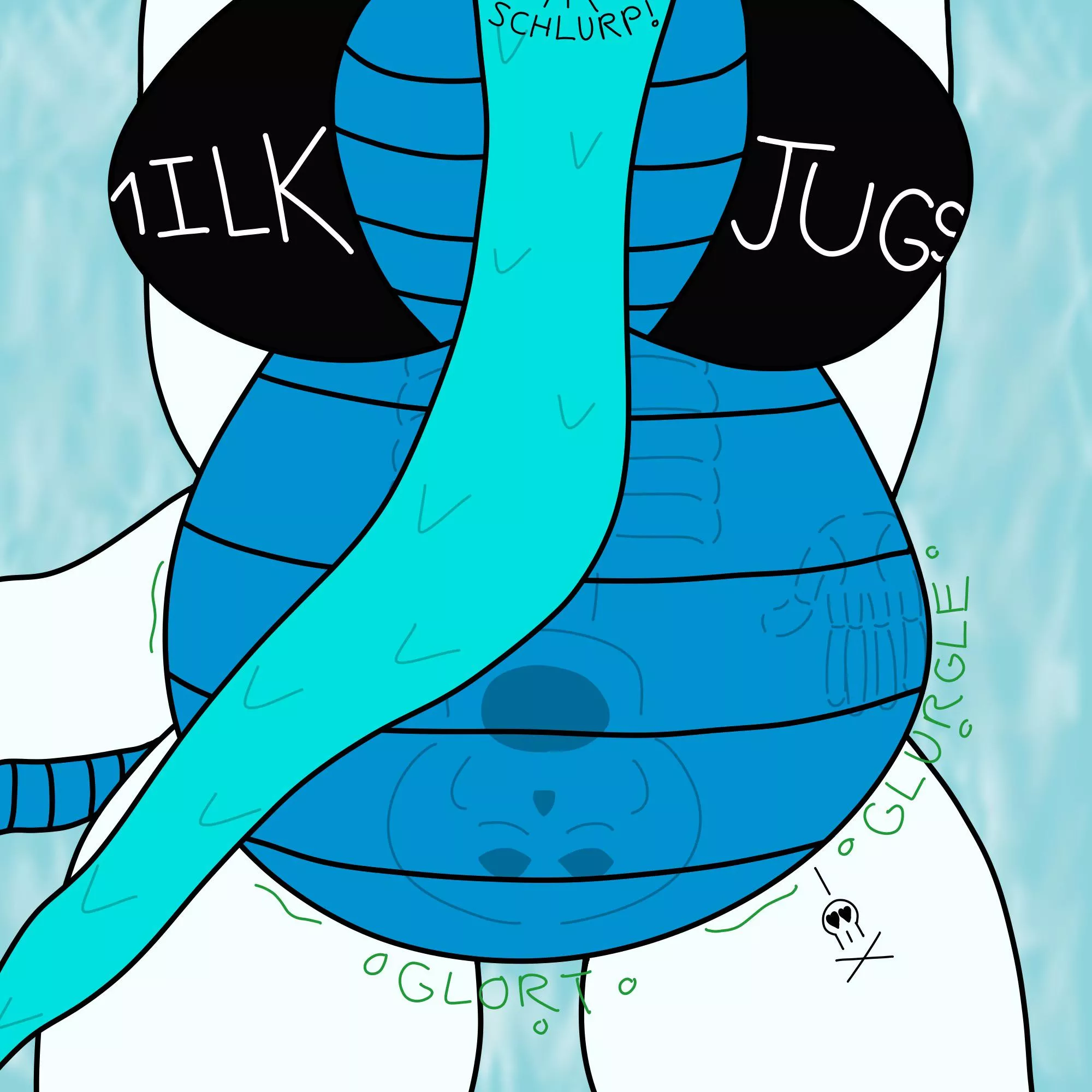 {Image} Noodle Slurpin’ (OC by CryoDrago)