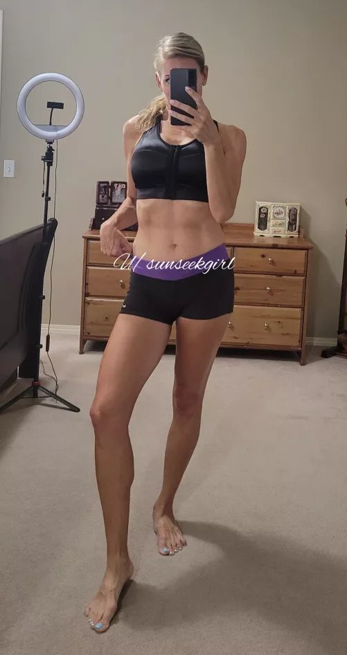 Join me on a run if you think you can keep up.