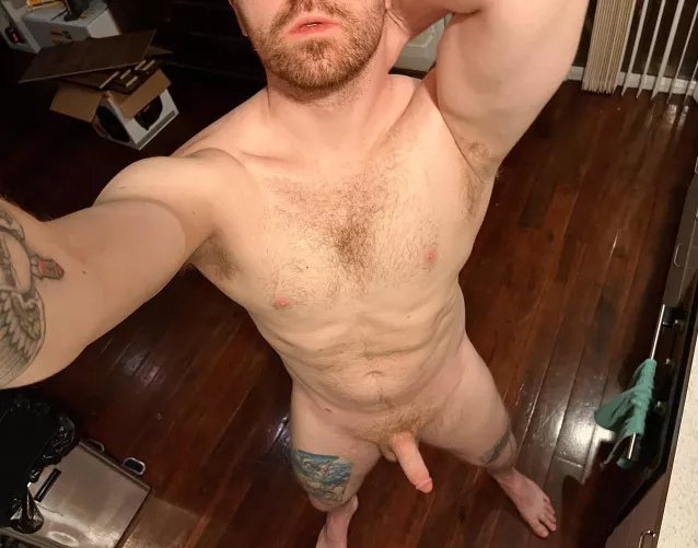 (M) Stretching it out after a heckin’ long week
