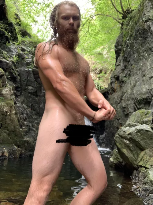 Went for a dip today in a secret water fall and caught a deascent angle