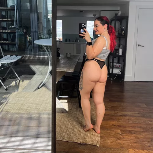 Would it okay if i walk around the house like this? ☺️