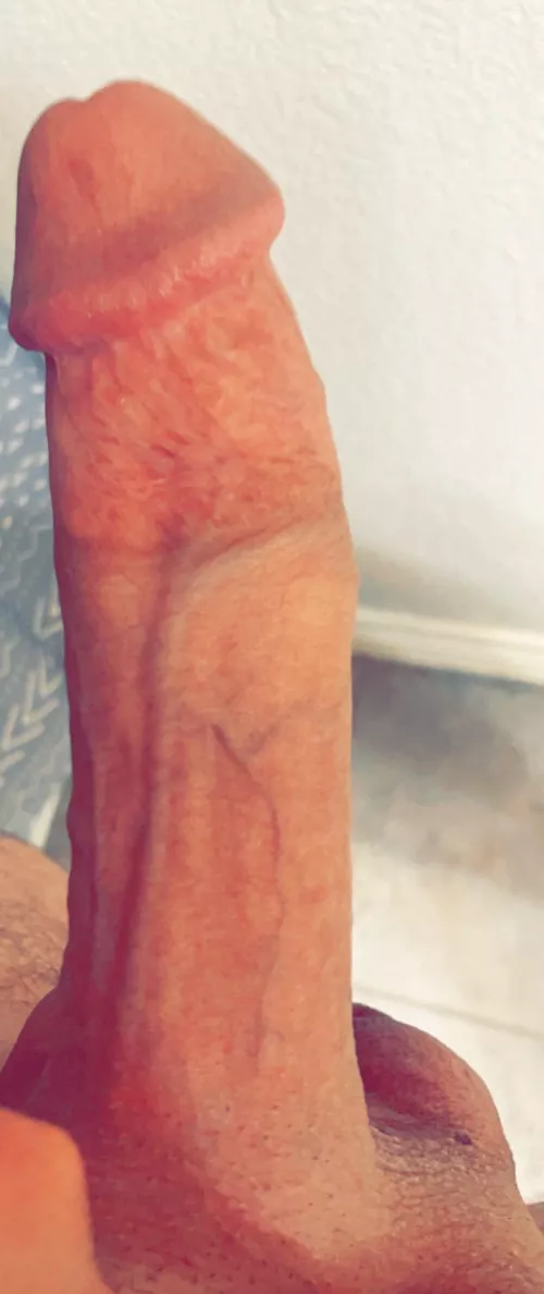 A joint & half a bottle of tequila later got my thick cock hard af😩🫠