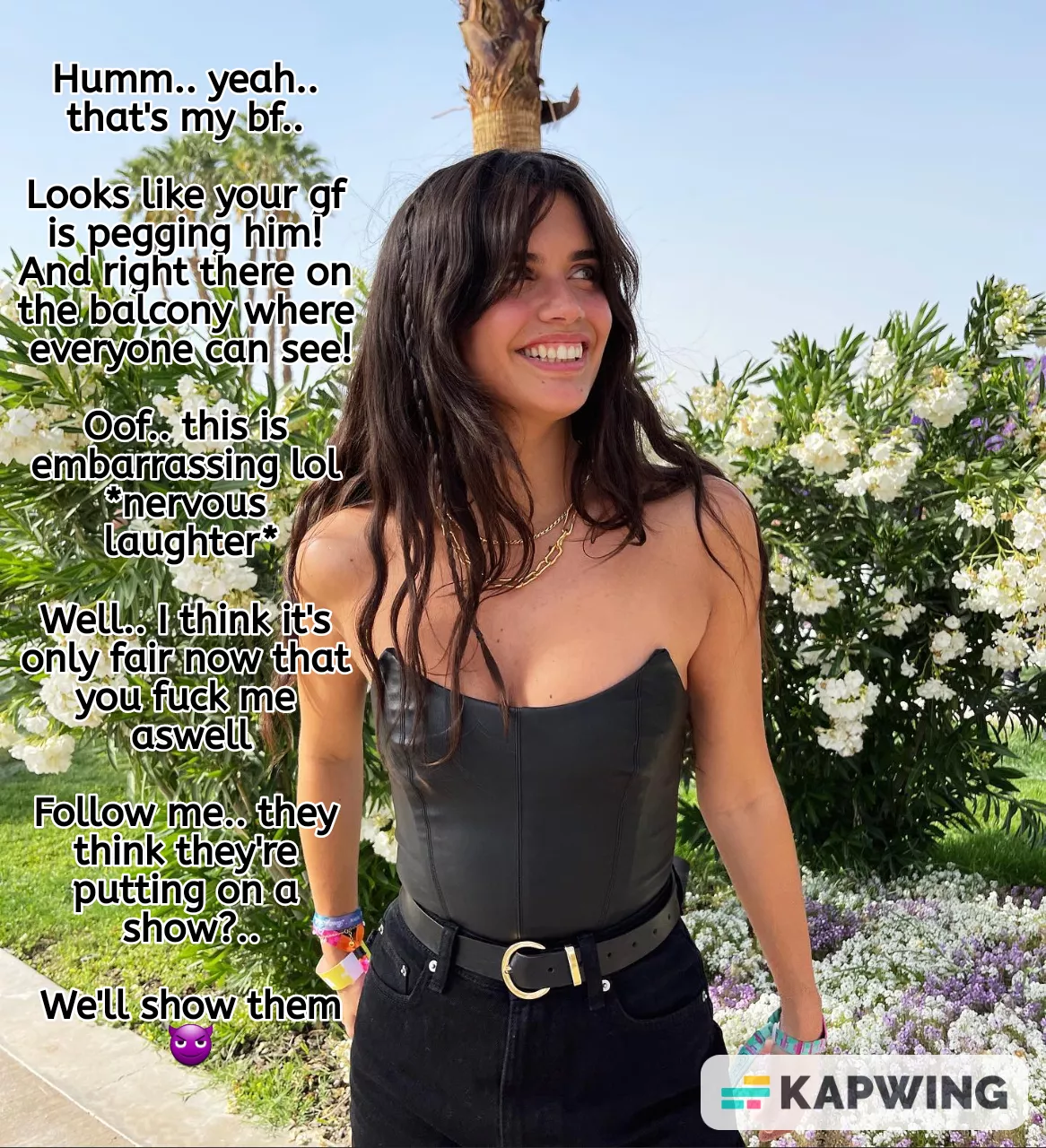 Gf caught you getting pegged by her friend's gf and putting on a show and now she's going to fuck her friend and steal the spotlight Gf caught you getting pegged by her friend's gf and putting on a show and now she's going to fuck her friend and steal the spotlight