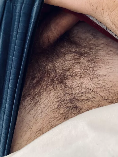 Hairy and horny in bed 🦦