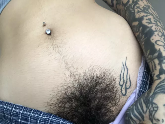 I love this navel-to-bush path, what do you think?