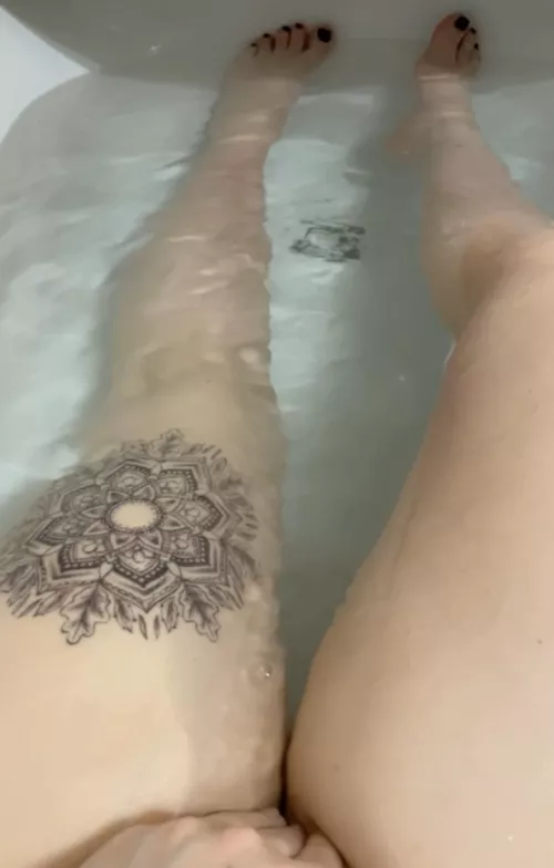 Nothing like soaking… in the tub