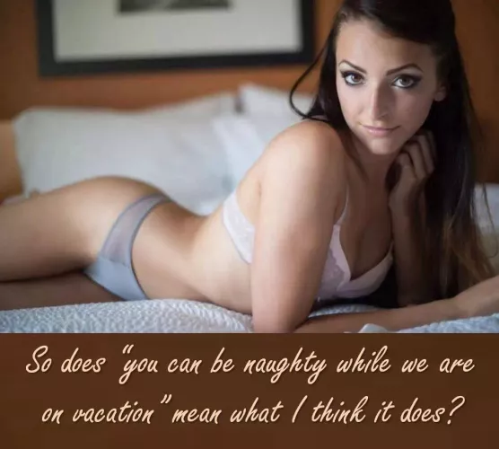 She loves to get down and dirty.